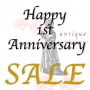 Happy 1st Anniversary SALE