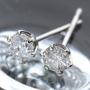 プラチナ0.3ct ダイヤモンドピアス